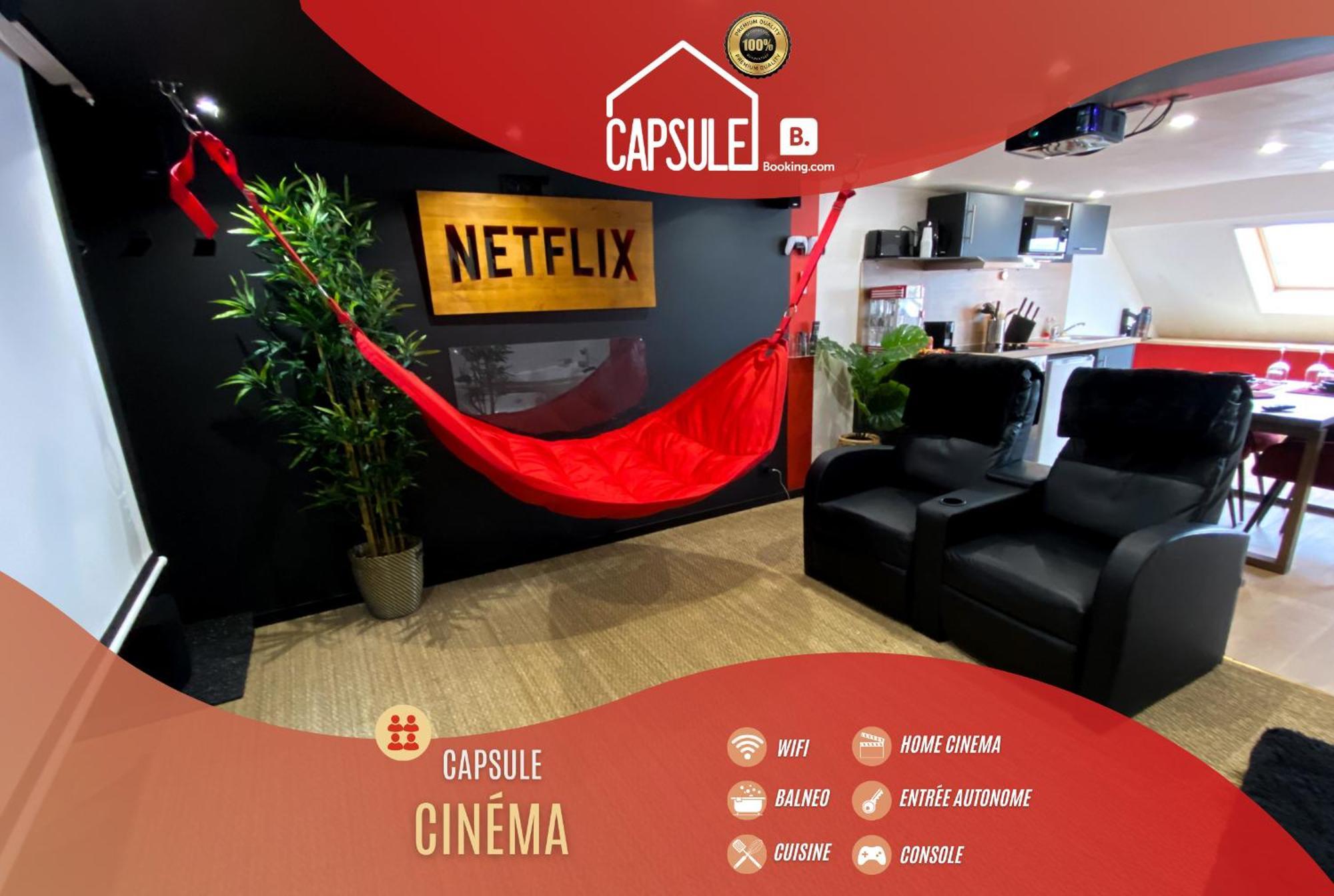 Capsule Cinema - Balneo Home Cinema Playstation 5 วาลองเซียนส์ ภายนอก รูปภาพ
